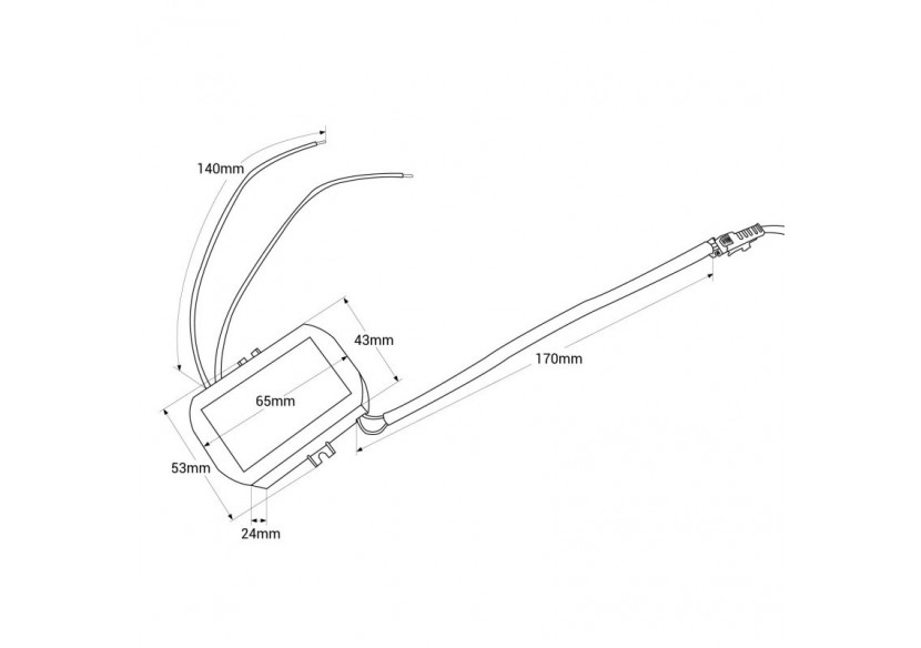 Module LED 15W pour downlight MR16/GU10-Dimmable par TRIAC-45 degrés-IRC90 - B711-TRIAC-270 - Barcelona LED
