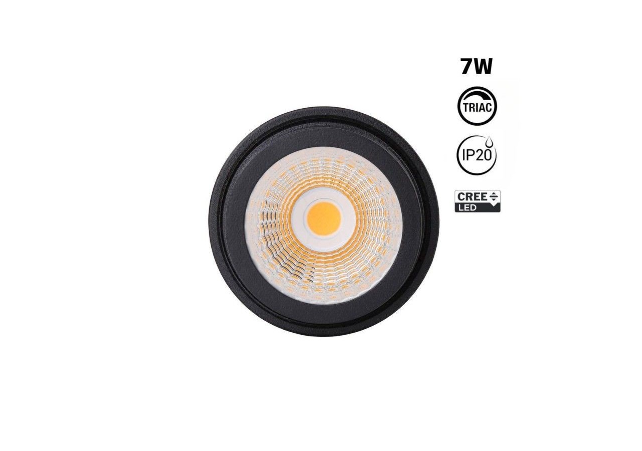 Module LED 7W pour downlight MR16/GU10-Dimmable par TRIAC-45 degrés-IRC 90 - B710-TRIAC-270 - Barcelona LED