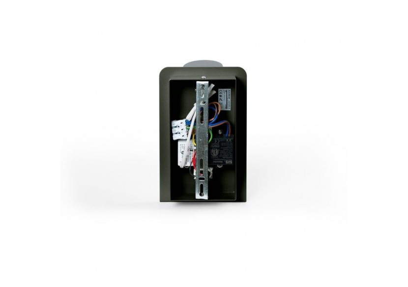 Lot de 2-Applique murale liseuse avec port USB "BASKOP"-6W-Design vertical-Noir - K1545-2N - Barcelona LED