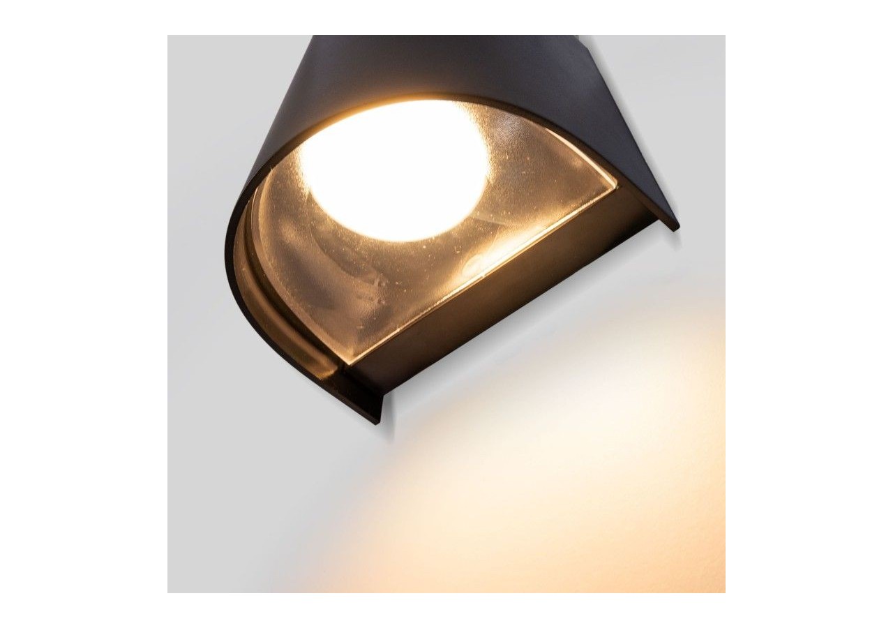 Applique murale d'extérieur "Meri"-1 x GU10-8W-3000K-IP65 - L5072-N - Barcelona LED