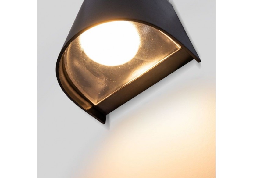 Applique murale d'extérieur "Meri"-1 x GU10-8W-3000K-IP65 - L5072-N - Barcelona LED