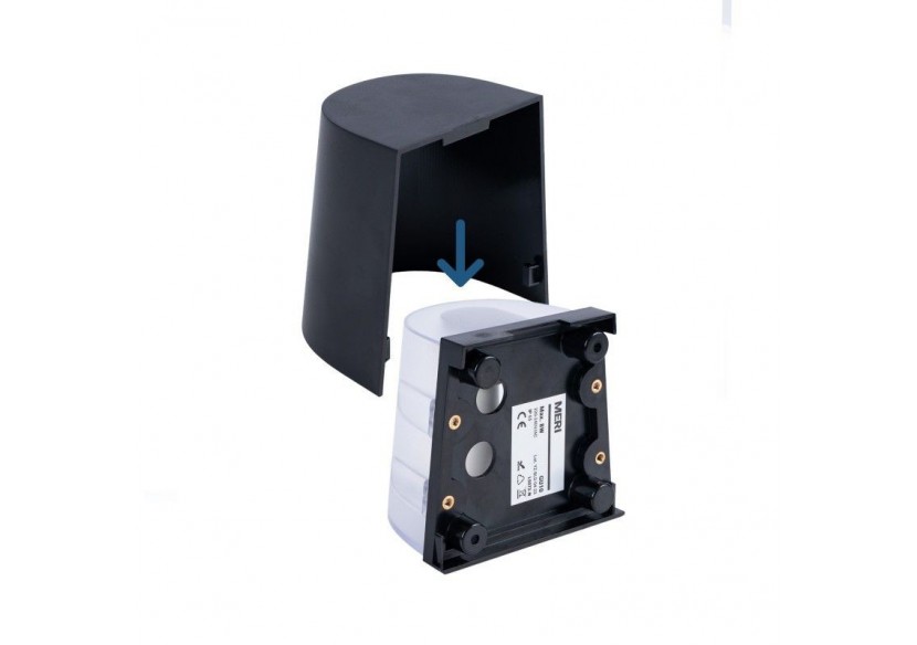 Applique murale d'extérieur "Meri"-1 x GU10-8W-3000K-IP65 - L5072-N - Barcelona LED