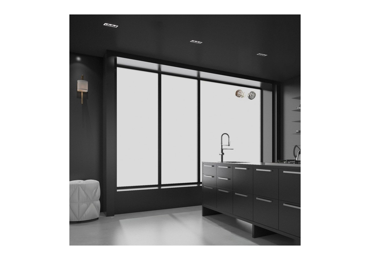 Spot linéaire LED encastré triple 6W-UGR18-IRC90-Puce OSRAM-Blanc - B1218-6W-B-BN - Barcelona LED