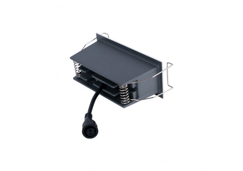 Spot linéaire LED encastré triple 6W-UGR18-IRC90-Puce OSRAM-Blanc - B1218-6W-B-BN - Barcelona LED