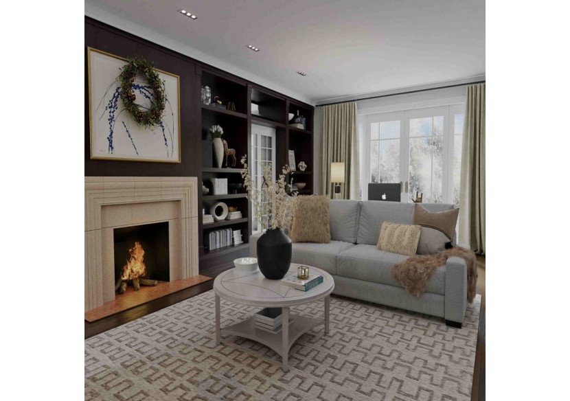 Spot linéaire LED encastré triple 6W-UGR18-IRC90-Puce OSRAM-Blanc - B1218-6W-B-BN - Barcelona LED