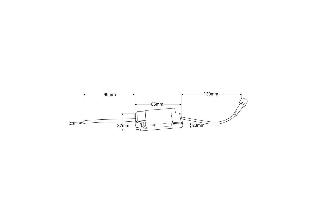 Spot linéaire LED encastré triple 6W-UGR18-IRC90-Puce OSRAM-Blanc - B1218-6W-B-BN - Barcelona LED