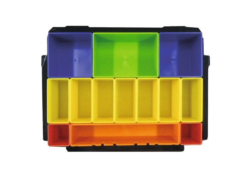 Module de rangement avec 11 compartiments et mousse de protection - Makita : Confort'Mat