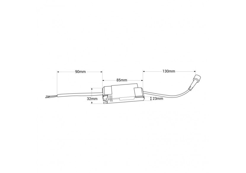 Spot linéaire LED encastré triple 6W-UGR18-IRC90-Puce OSRAM-Noir - B1218-6W-N-BN - Barcelona LED