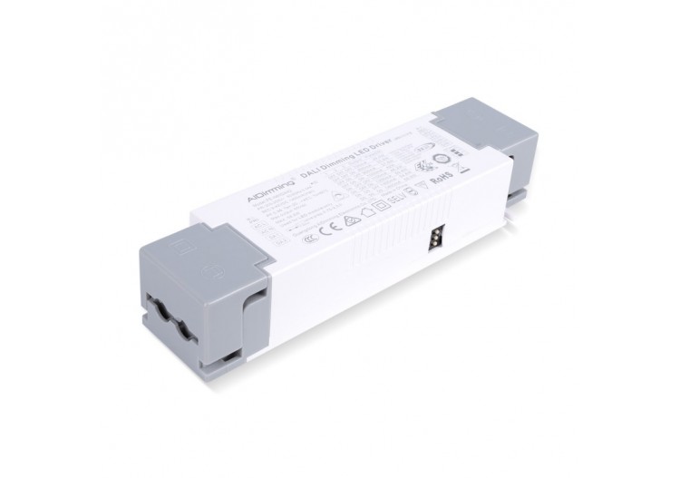 Driver dimmable par DALI + 1/0-10V + PUSH-9-42V DC-58W-Courant multiple (700-1400mA) - PE-N60DA42 - Barcelona LED