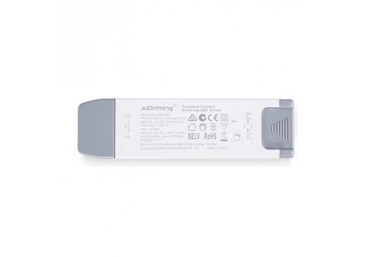 Driver dimmable par TRIAC 25-42V DC-900mA-37W - PE299B4290 - Barcelona LED 2