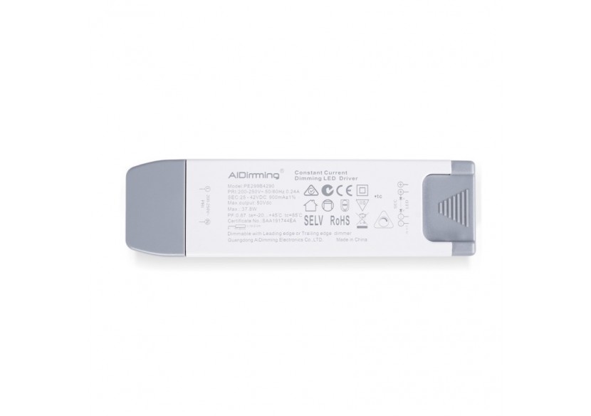 Driver dimmable par TRIAC 25-42V DC-900mA-37W - PE299B4290 - Barcelona LED