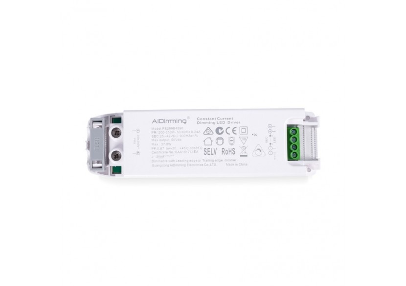Driver dimmable par TRIAC 25-42V DC-900mA-37W - PE299B4290 - Barcelona LED