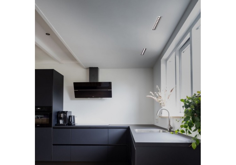 Spot linéaire LED encastré 20W-UGR18-IRC90-Puce OSRAM-Blanc - B1218-20W-B-BN - Barcelona LED 2