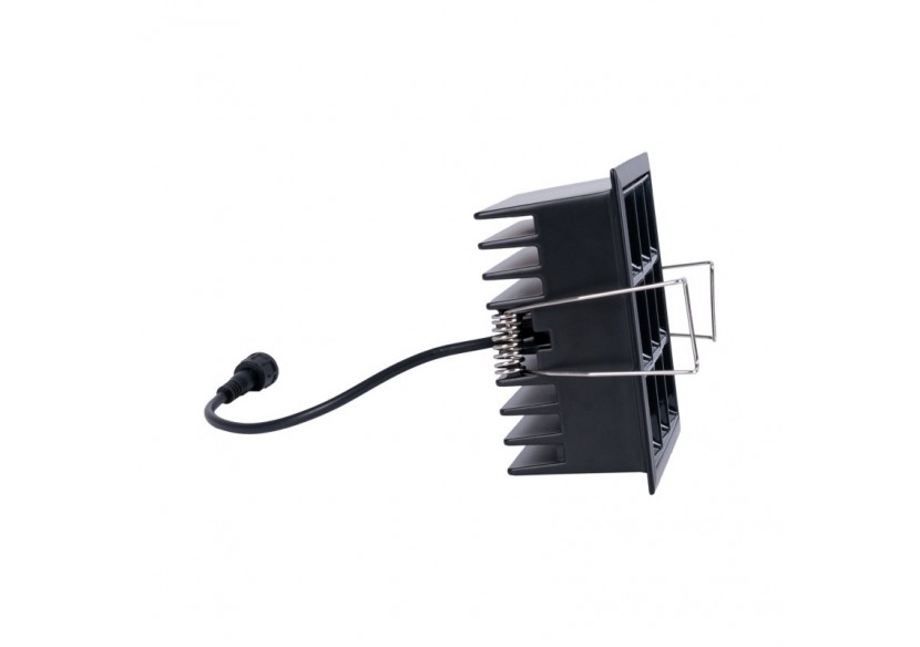 Spot LED encastrable carré 18W-9 lumières-UGR18-IRC90-Puce OSRAM-Noir - B1217-18W-N-BN - Barcelona LED