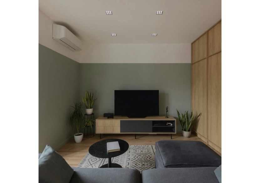 Spot LED encastrable carré 18W-9 lumières-UGR18-IRC90-Puce OSRAM-Blanc - B1217-18W-B-BN - Barcelona LED