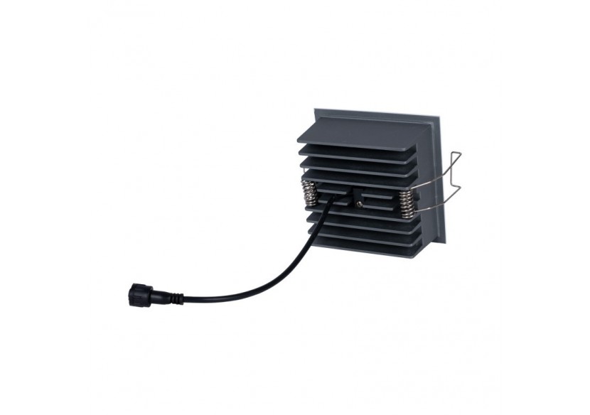 Spot LED encastrable carré 18W-9 lumières-UGR18-IRC90-Puce OSRAM-Blanc - B1217-18W-B-BN - Barcelona LED