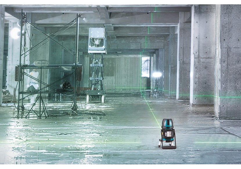 Laser 3 verticales / 1 horizontale 10 m 10,8 V (12V max) - Makita : Confort'Mat