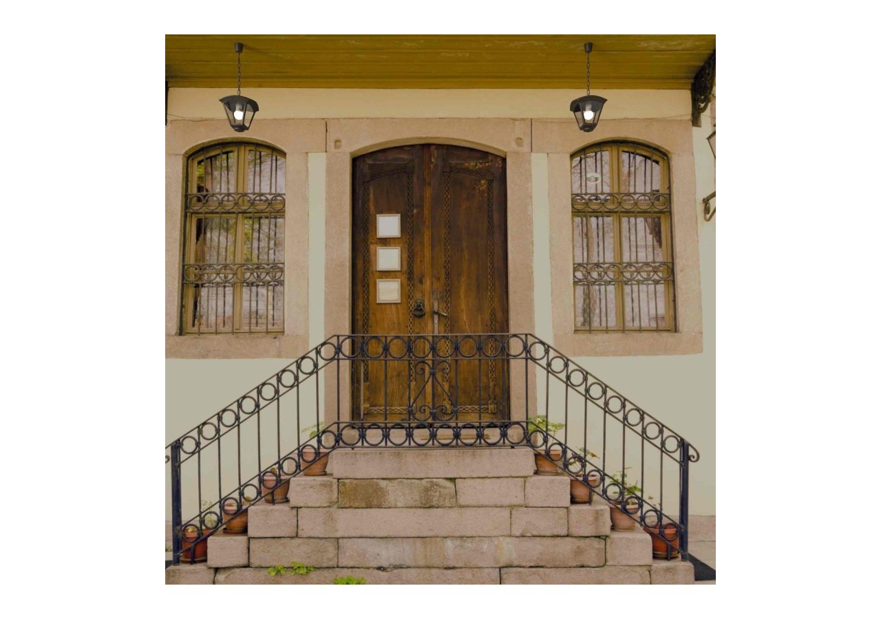 Suspension lanterne "Sicar/Roby" de FUMAGALLI- 1 x E27-8,5W CCT - T20.125.000.AXE27 - Barcelona LED