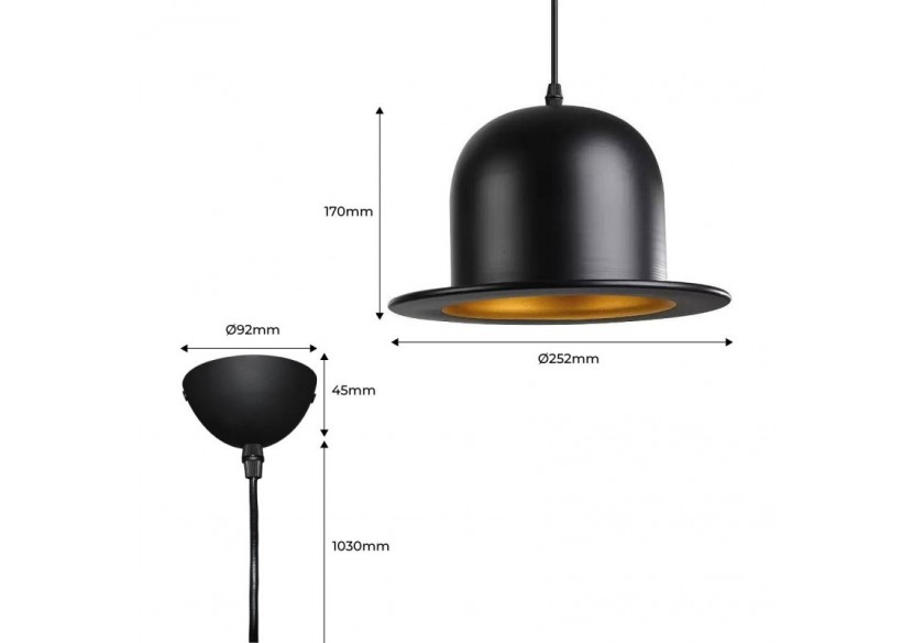 Suspension vintage "MISTER LAMP" - LV201 - Barcelona LED