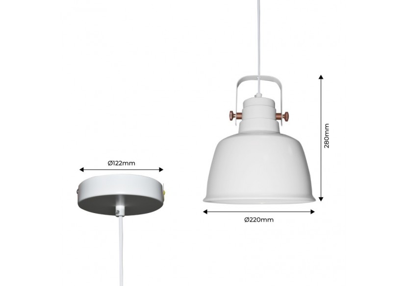 Suspension "Kukka" - LN4001-B - Barcelona LED