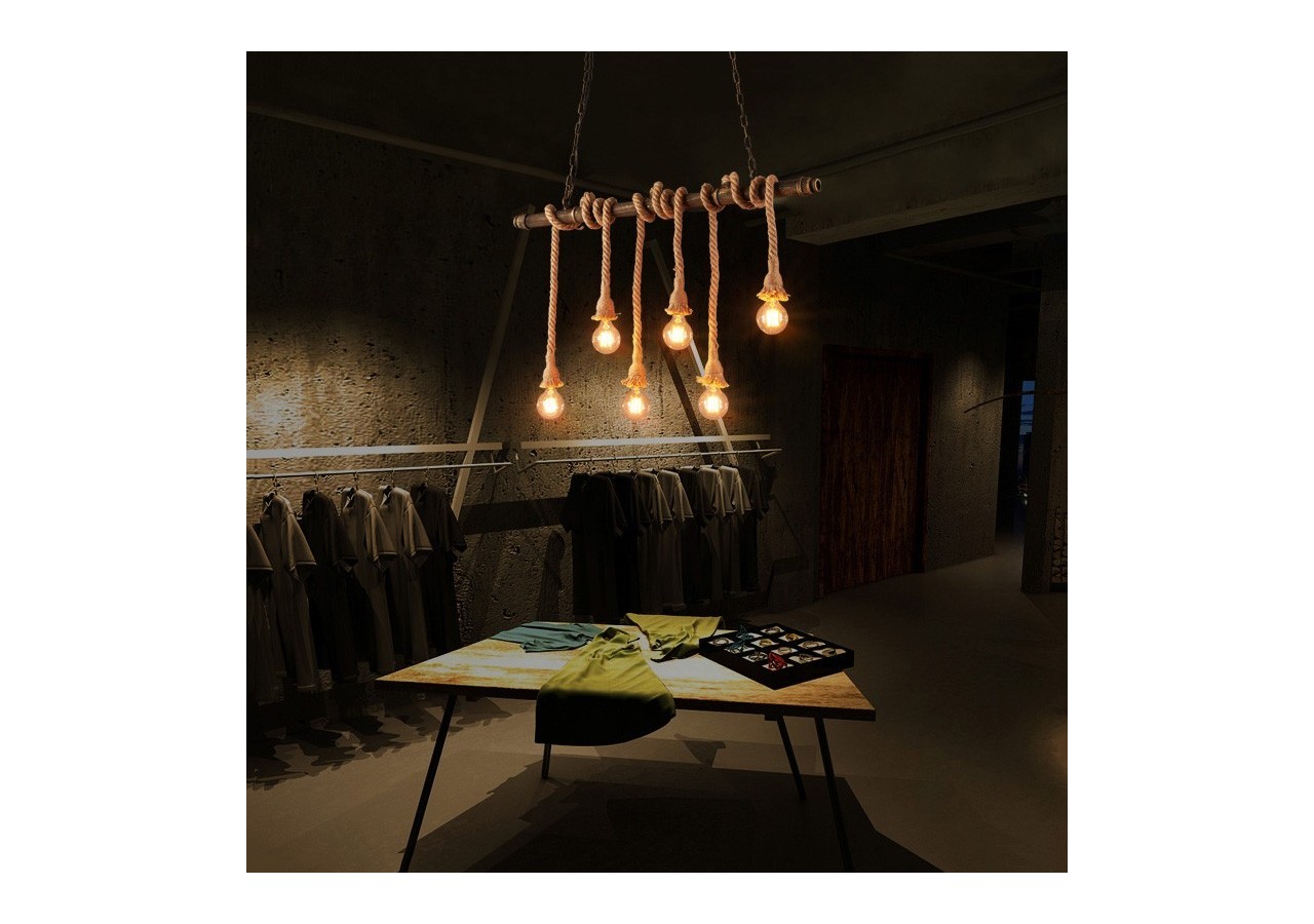 Suspension "Rope" - LV235 - Barcelona LED