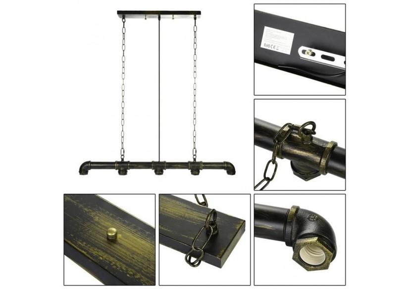 Suspension "Cooper" - LV251 - Barcelona LED