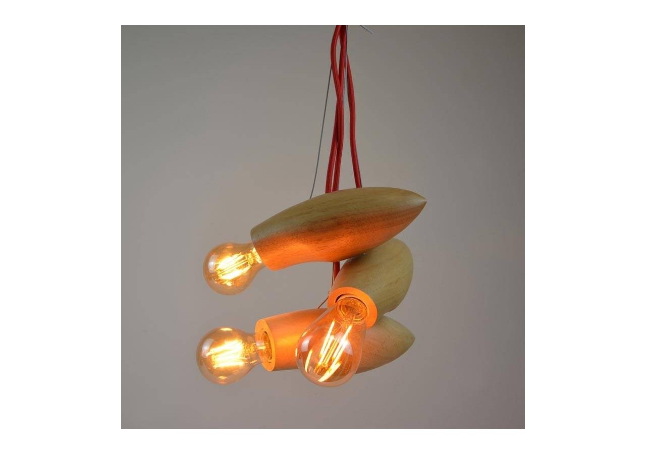 Suspension "Triple Nakai" - LM106 - Barcelona LED