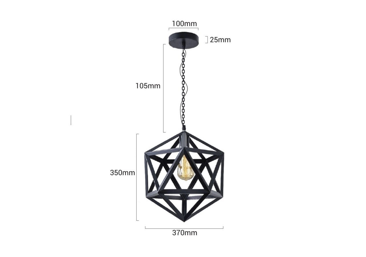 Suspension "Koda" - LM107 - Barcelona LED
