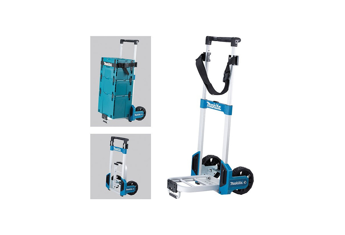 Chariot-diable pour MAKPAC - Makita : Confort'Mat