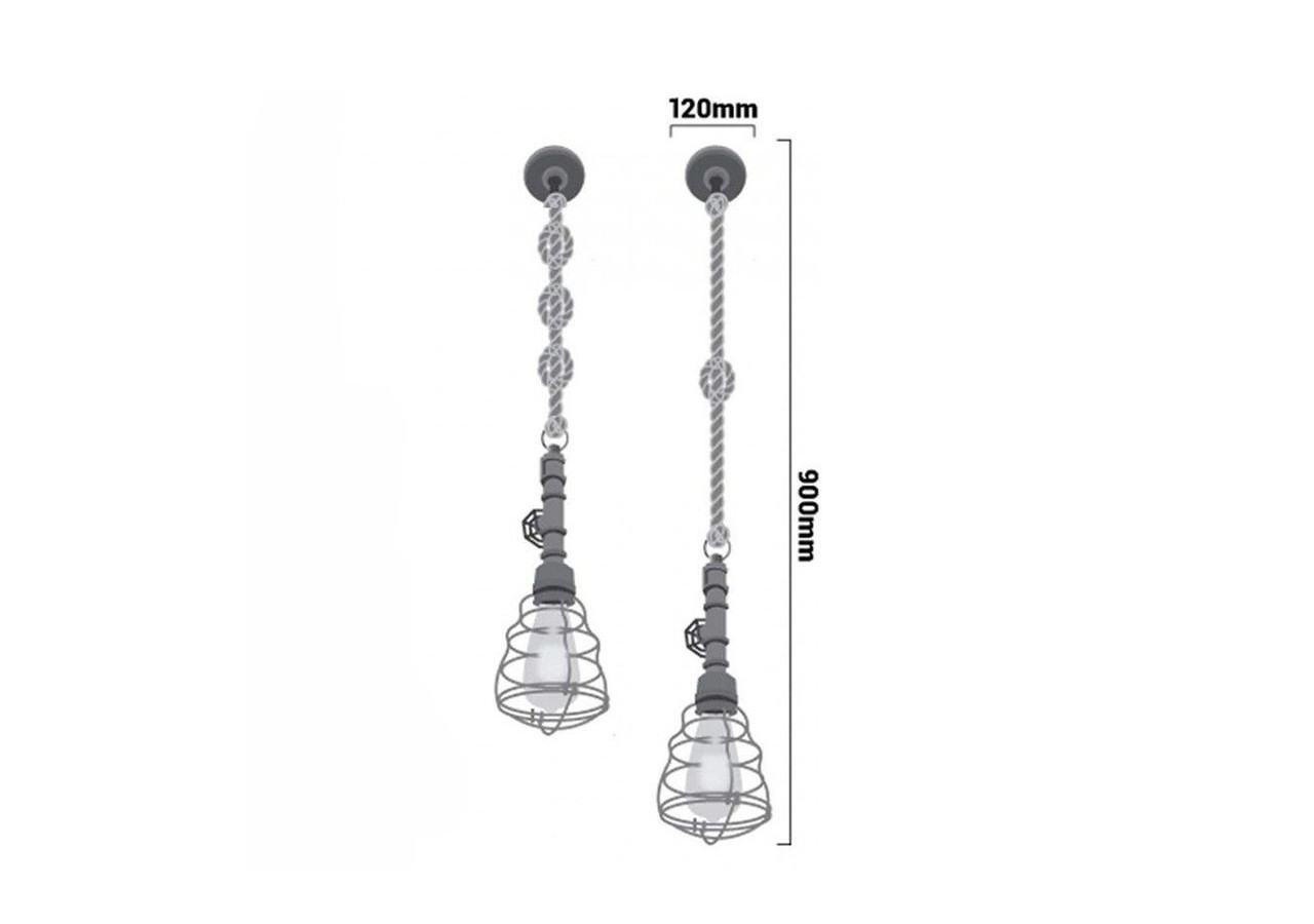 Suspension "Nutto" - LV409 - Barcelona LED