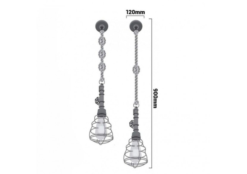 Suspension "Nutto" - LV409 - Barcelona LED