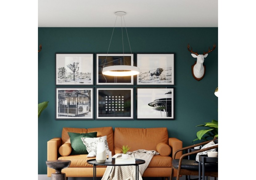 Suspension LED scandinave "ONCAMO 3"-CCT 3000K-4000K-30W - LN1605-CCT - Barcelona LED