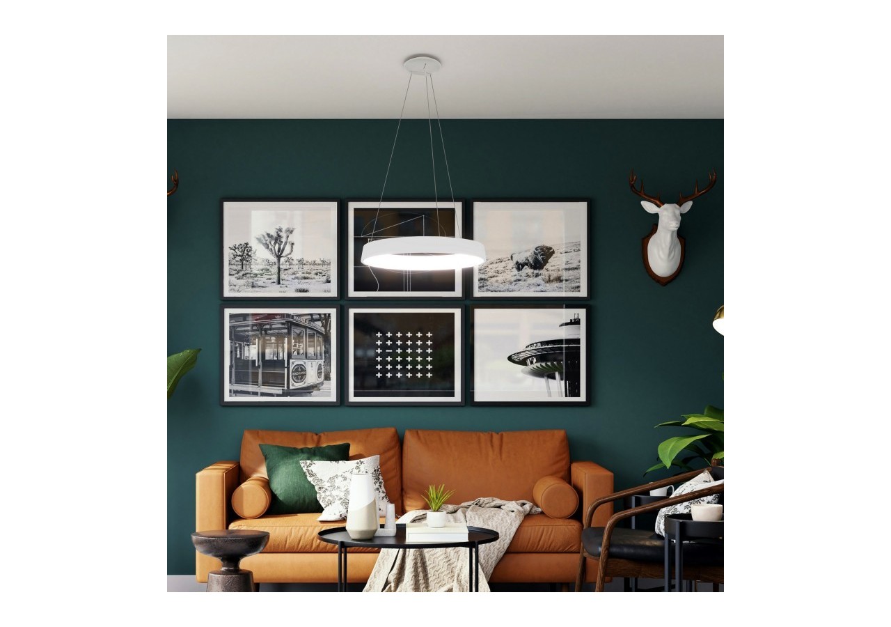 Suspension LED scandinave "ONCAMO 3"-CCT 3000K-4000K-30W - LN1605-CCT - Barcelona LED