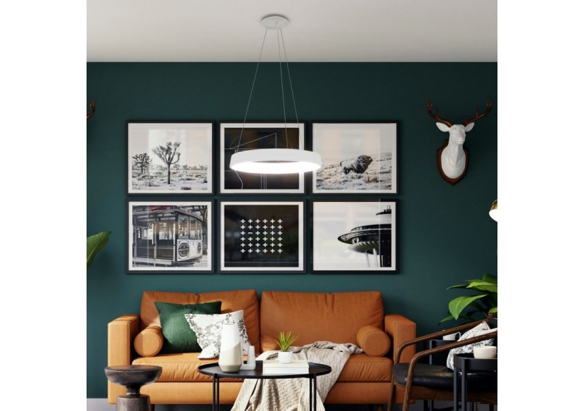 Suspension LED scandinave "ONCAMO 3"-CCT 3000K-4000K-30W - LN1605-CCT - Barcelona LED