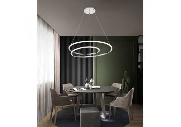 Suspension LED "Kurver" 23W - LN1609 - Barcelona LED 2