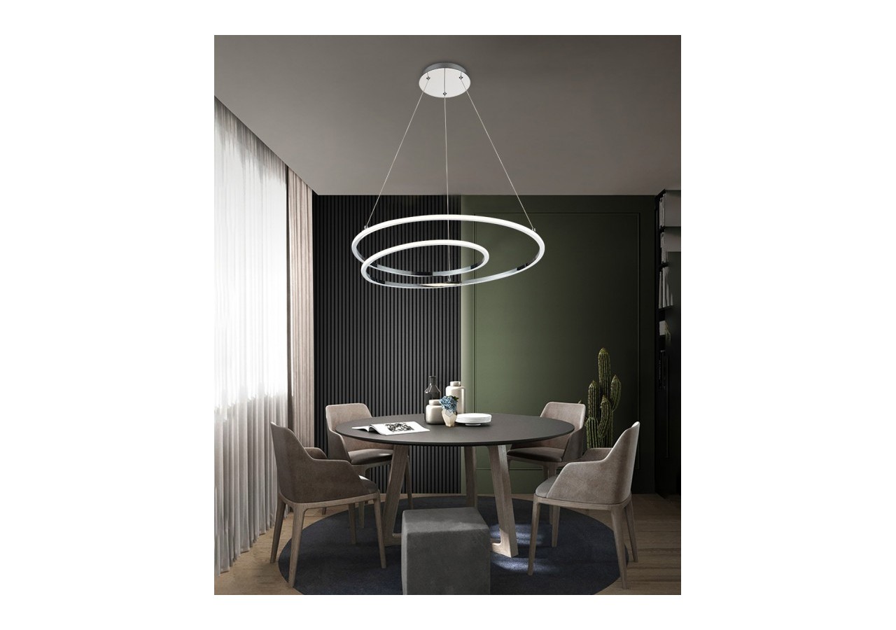 Suspension LED "Kurver" 23W - LN1609 - Barcelona LED