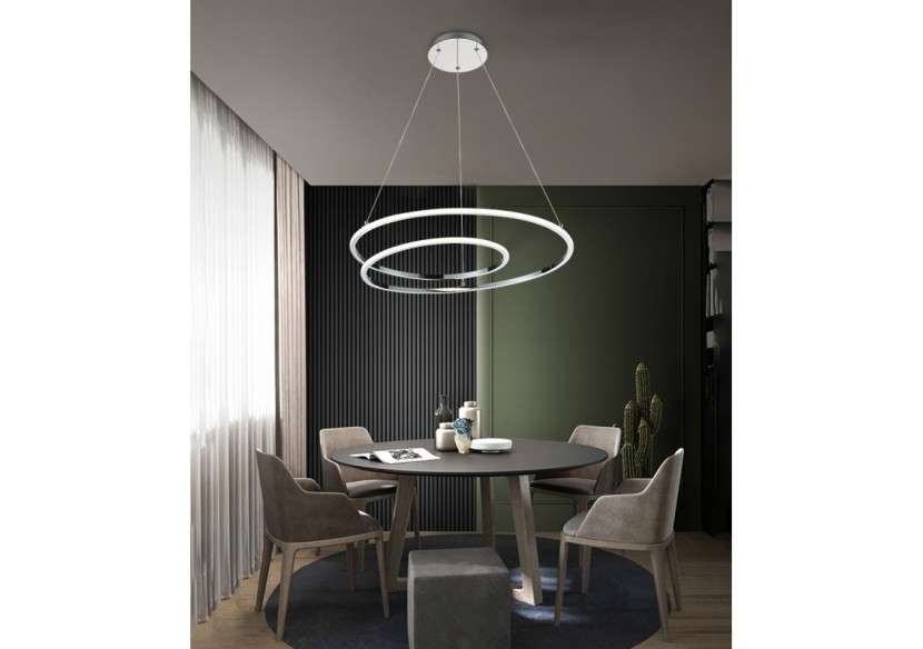 Suspension LED "Kurver" 23W - LN1609 - Barcelona LED