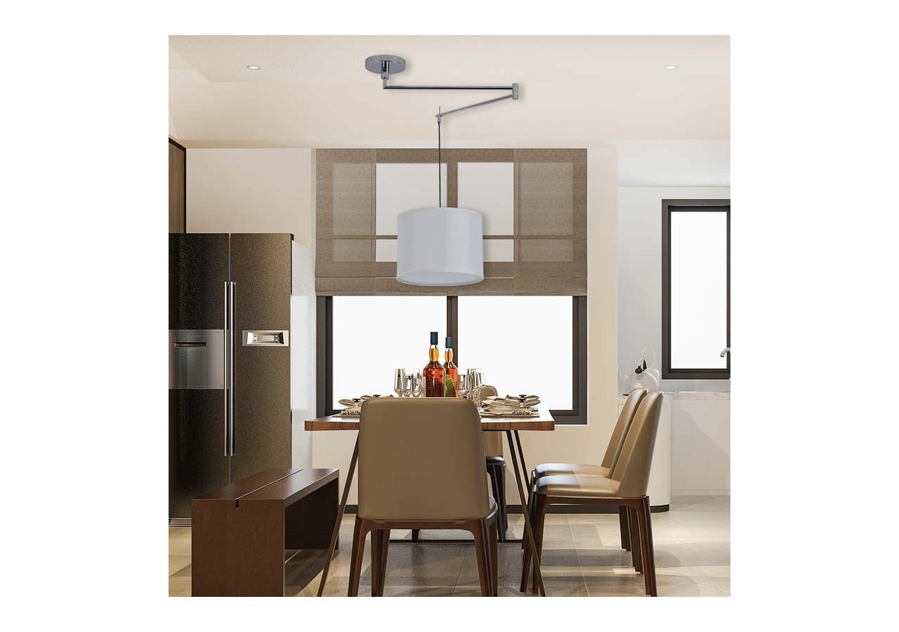 Suspension avec bras articulé "Neck" E27 - L3013-C - Barcelona LED