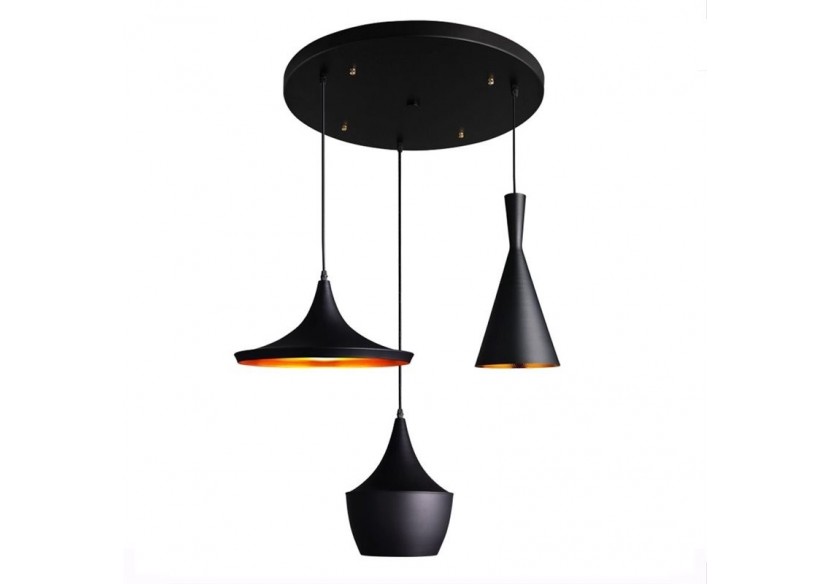 Suspension scandinave en métal 3 lampes "Trippel" - LN-3004 - Barcelona LED