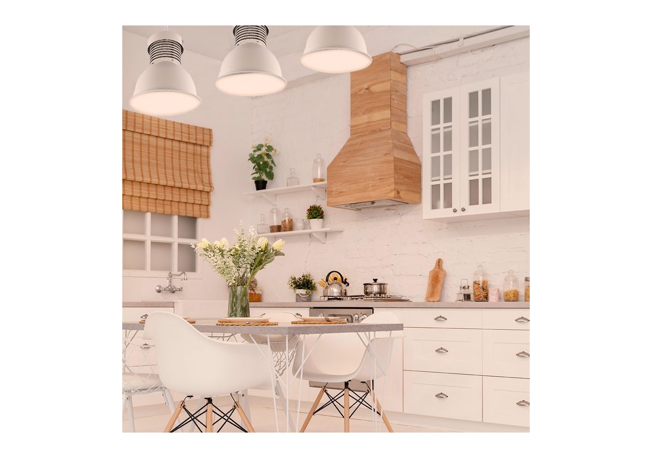 Suspension industrielle LED cloche 36W - B8710-B-BC - Barcelona LED