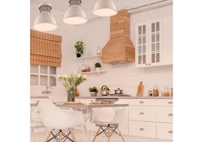 Suspension industrielle LED cloche 36W - B8710-B-BC - Barcelona LED