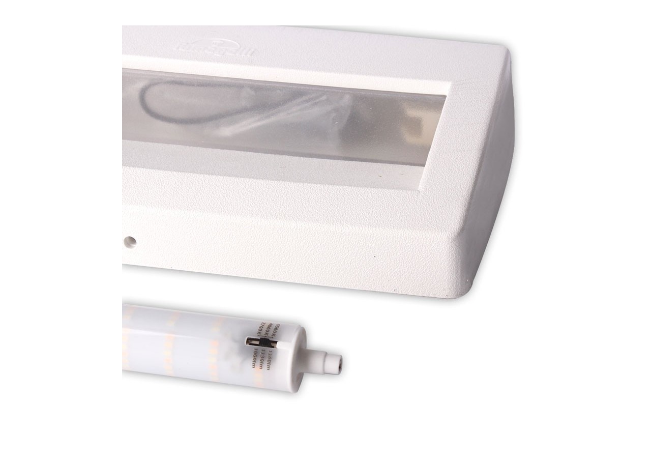 Balise murale LED CCT extérieure FUMAGALLI LORENZA 270 R7S 10,5W - AS3.000.000.WXP1K - Barcelona LED