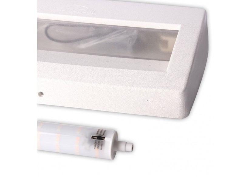 Balise murale LED CCT extérieure FUMAGALLI LORENZA 270 R7S 10,5W - AS3.000.000.WXP1K - Barcelona LED