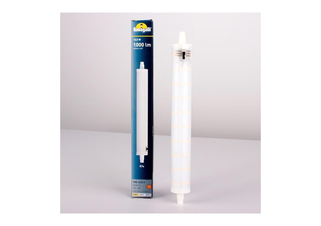 Balise murale LED CCT extérieure FUMAGALLI LORENZA 270 R7S 10,5W - AS3.000.000.WXP1K - Barcelona LED