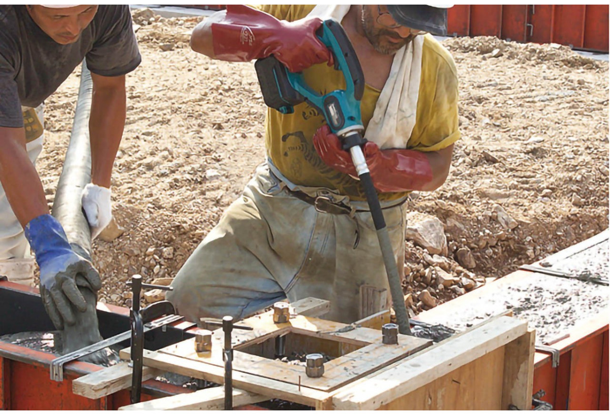 Vibreur à béton 18 V Li-Ion - Makita : Confort'Mat