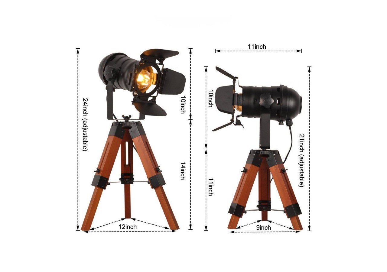 Lampe sur pied "Cinéma 2" - LV238 - Barcelona LED