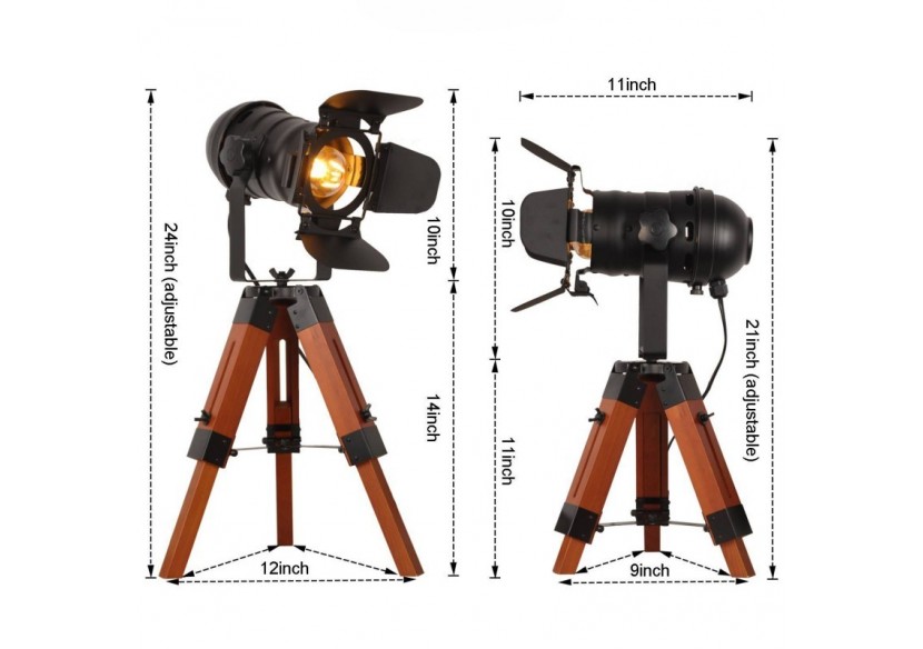 Lampe sur pied "Cinéma 2" - LV238 - Barcelona LED