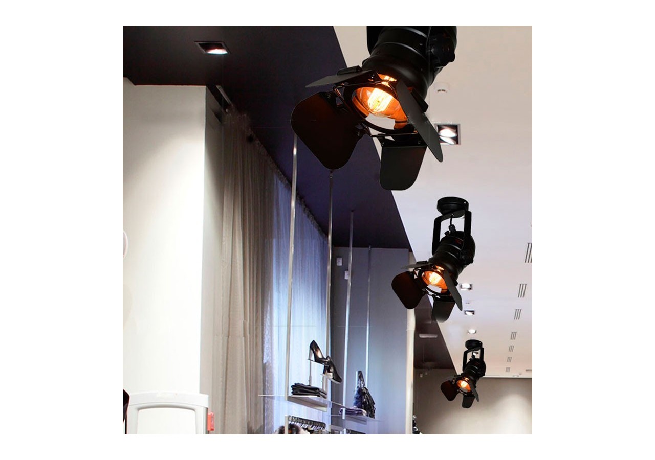 Plafonnier orientable "Cinema"-E27 - LV233 - Barcelona LED