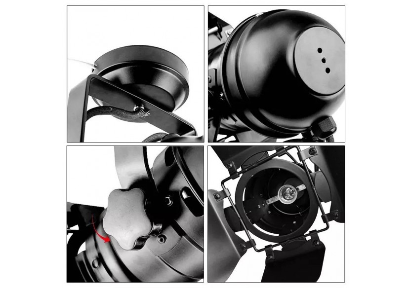 Plafonnier orientable "Cinema"-E27 - LV233 - Barcelona LED