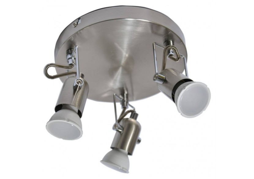 Plafonnier 3 spots orientables GU10 "Nexus-3" - L100-3 - Barcelona LED